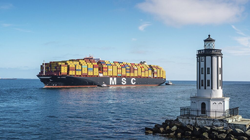 10 Largest Container Ship Operators (By Capacity)-msc-Mediterranean shipping company-dailylogistic.com