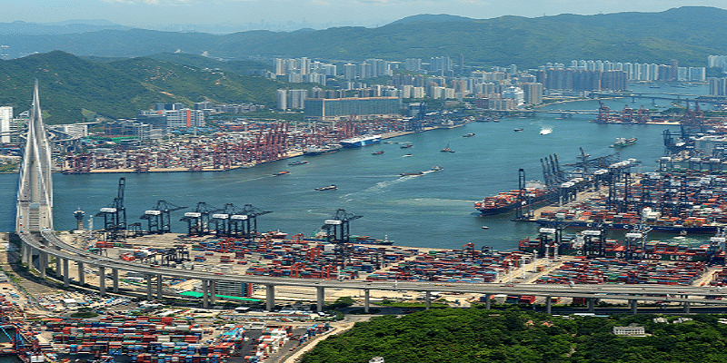 world largest ports-hong kong port-dailylogistic.com