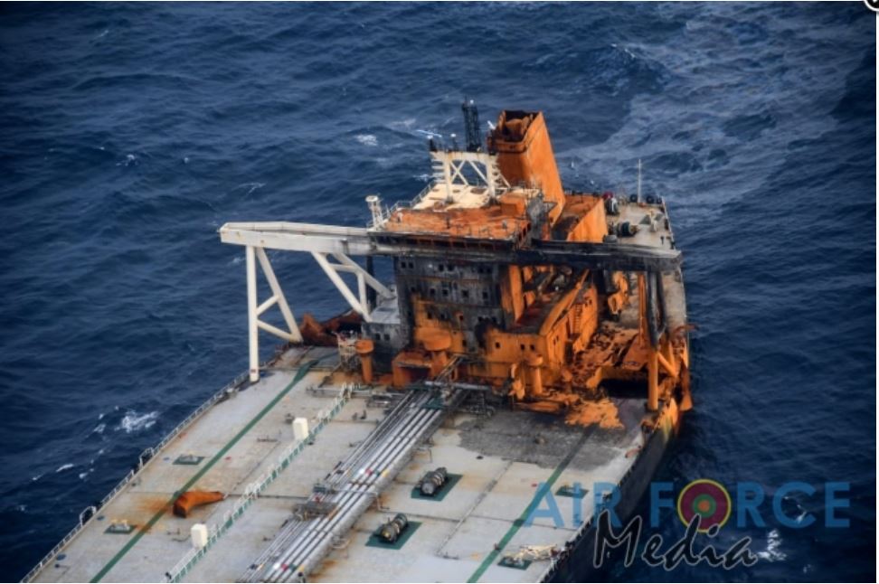 No crude oil leak from the cargo tanks- New Diamond