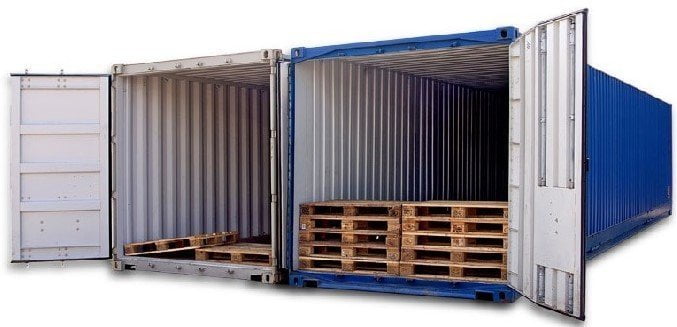 Pallet wide container daily logistics
