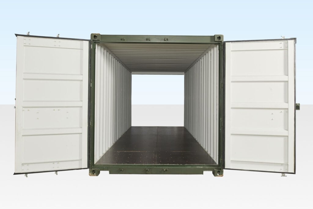 double door shipping container -container type daily logistics