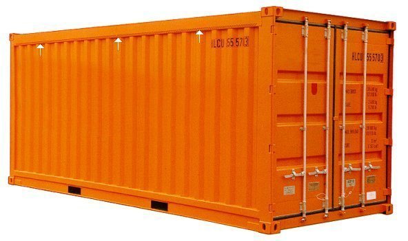 Ventilated container -shipping container daily logistics